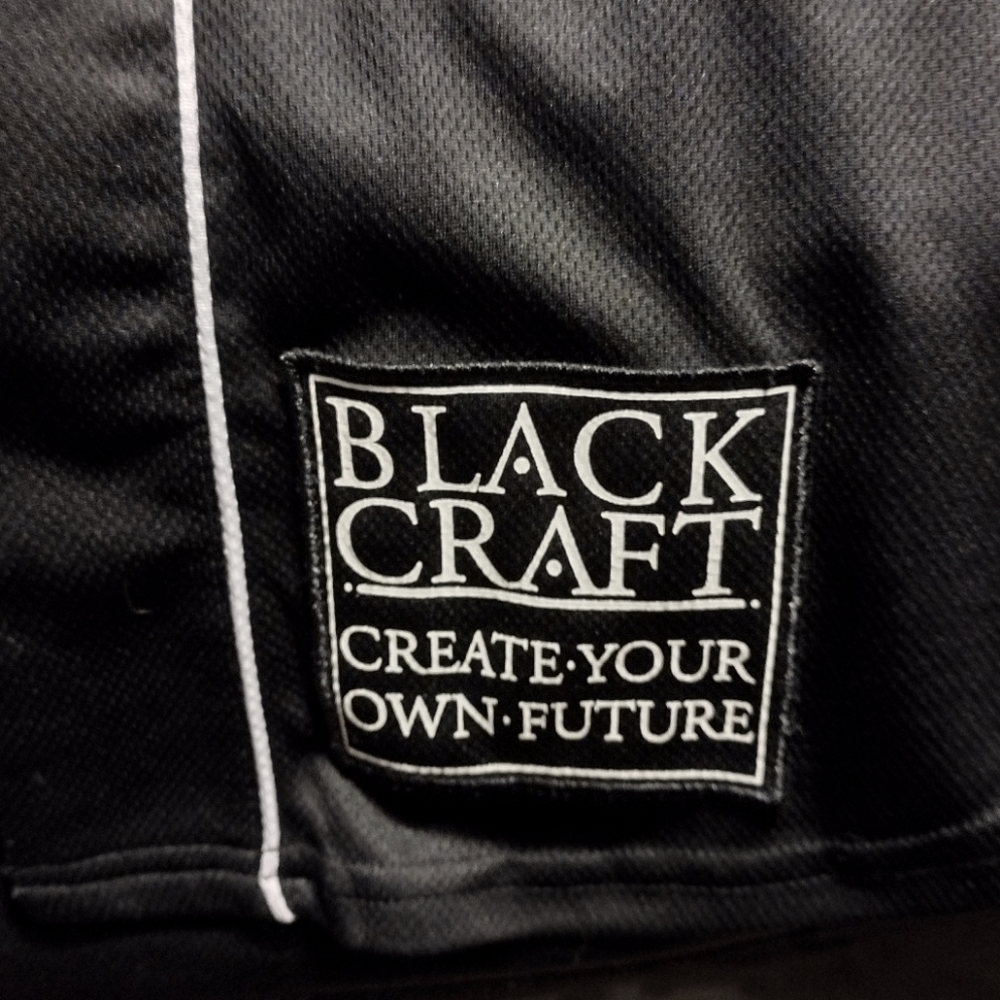 Black craft cult unholy hooded Jersey